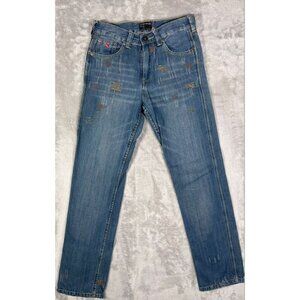 Energie Distressed Straight-Leg Jeans - Y2K Vintage - Size 29